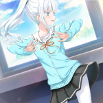 [纯爱ADV汉化CV]アイコトバ -Silver Snow Sister- 爱语 -银雪妹妹-[电脑2.07G/FM/BD]