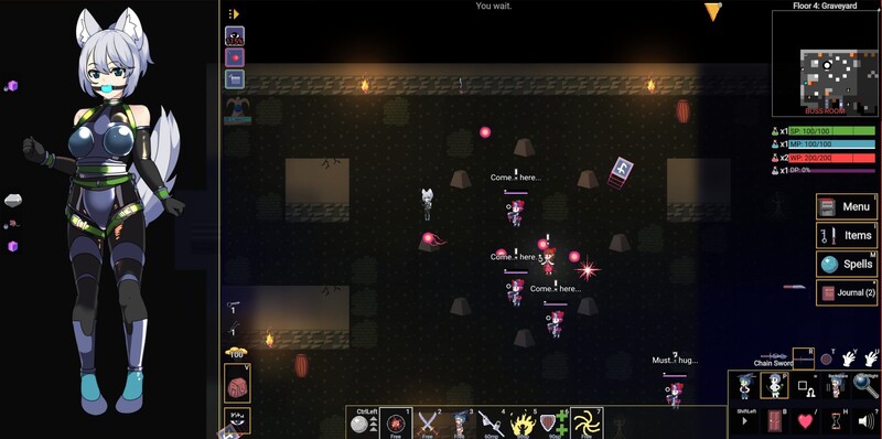 [更新]【佳作SLG/触手捆绑/沙盒/肉鸽/地下城】变态地牢Kinky Dungeon Ver5.3.38 官方中文【700MB】